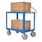 Vestil Ergo Handle Cart, Steel, 4000 lb Load Capacity, 2 Shelves, 24.5" W DH-PU2.4-2436 - alternate 2